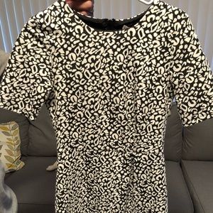 Black and White Dress